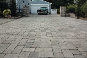 driveway paver installation
