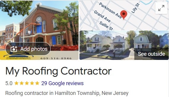 GMB: My Roofing Contractor