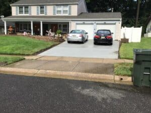 concrete driveway cherry hill nj